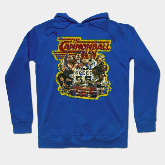 The Cannonball Run 1981 Vintage Hoodie by Niko Neon